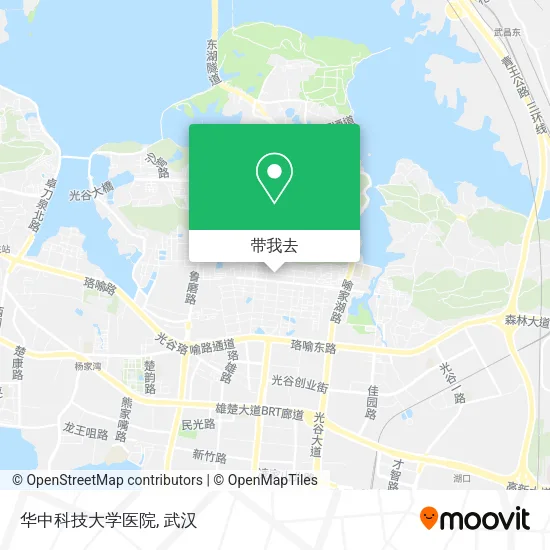 华中科技大学医院地图