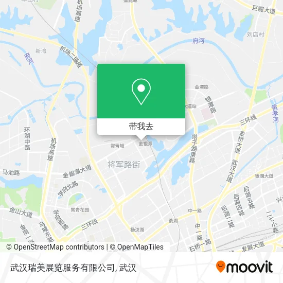 武汉瑞美展览服务有限公司地图