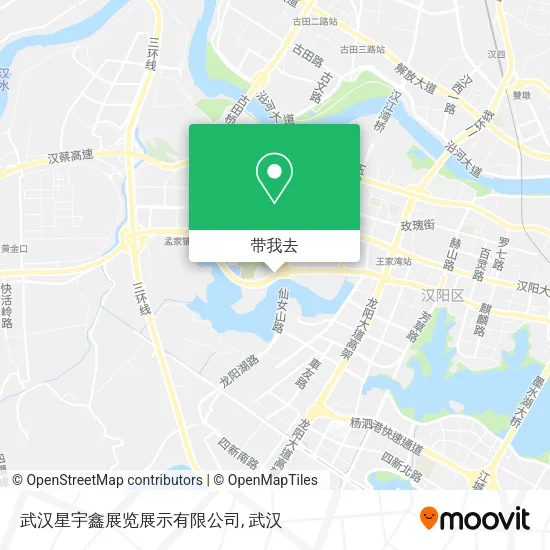 武汉星宇鑫展览展示有限公司地图