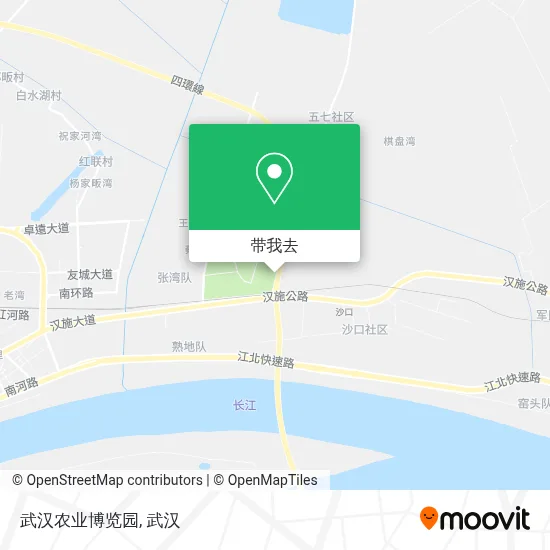 如何坐公交或地铁去黄陂区的武汉农业博览园