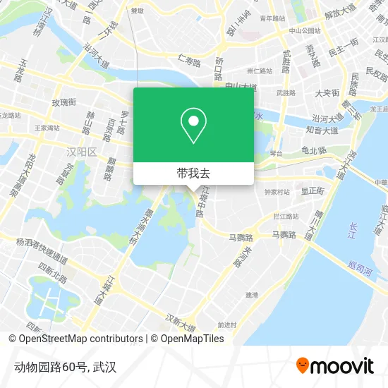 动物园路60号地图