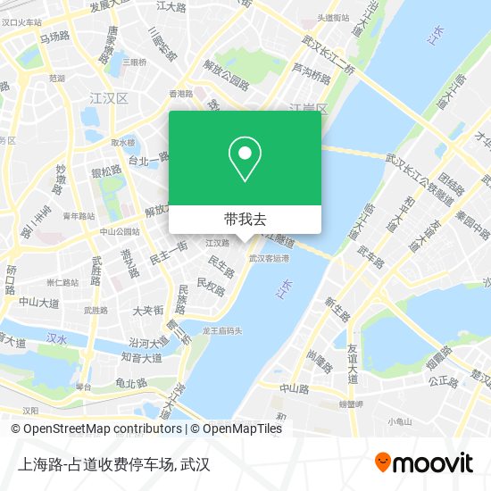 上海路-占道收费停车场地图
