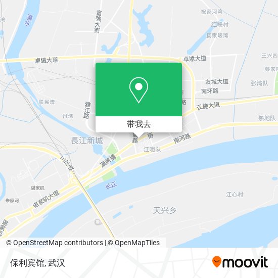 保利宾馆地图