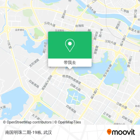 南国明珠二期-19栋地图