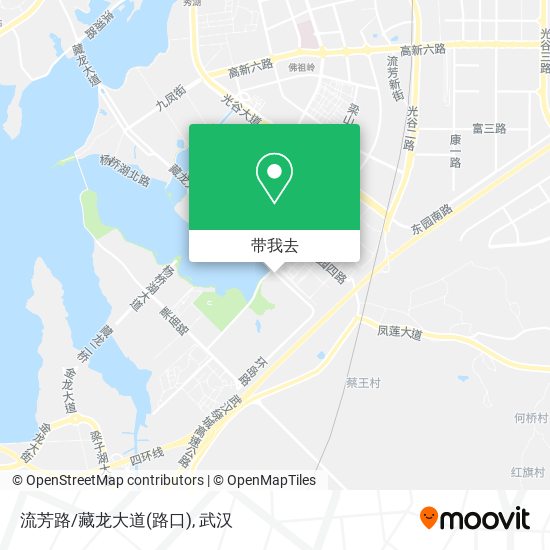 流芳路/藏龙大道(路口)地图