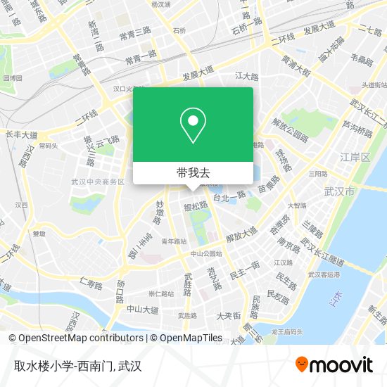 取水楼小学-西南门地图