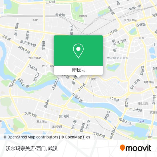 沃尔玛宗关店-西门地图