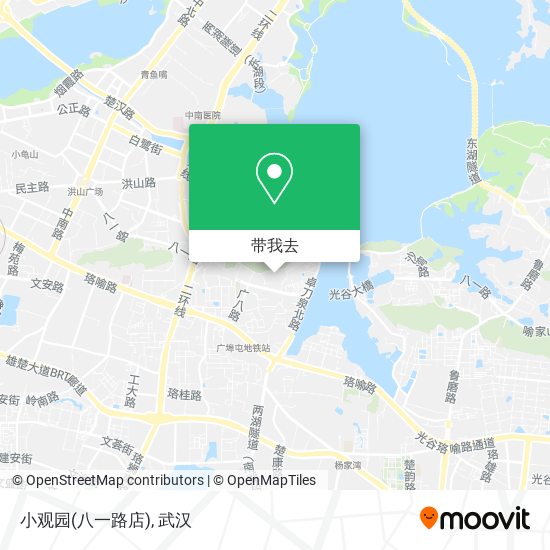 小观园(八一路店)地图