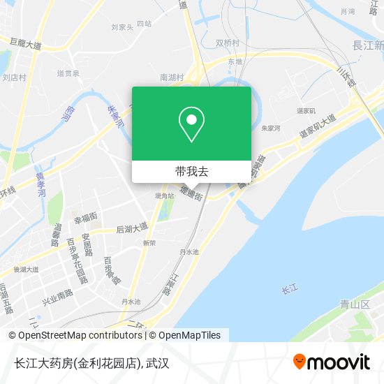 长江大药房(金利花园店)地图