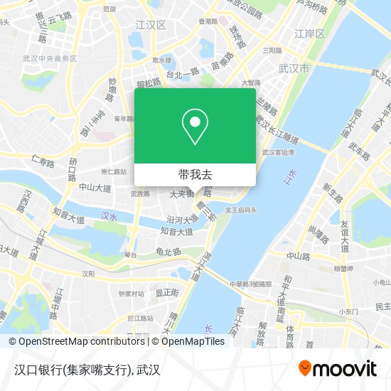 汉口银行(集家嘴支行)地图