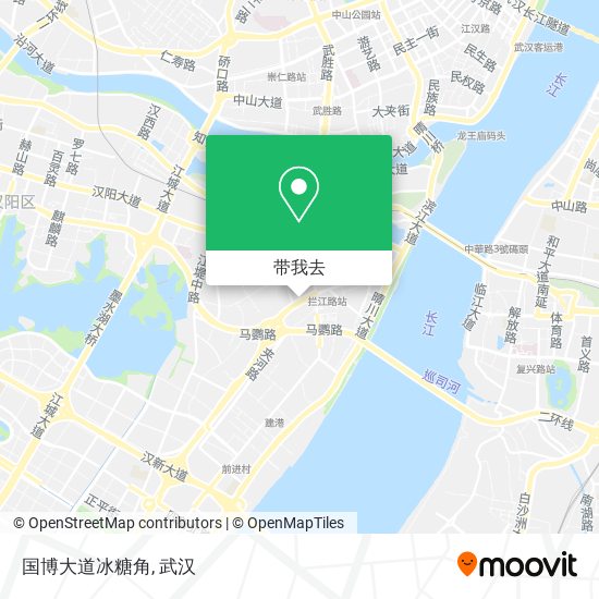 国博大道冰糖角地图