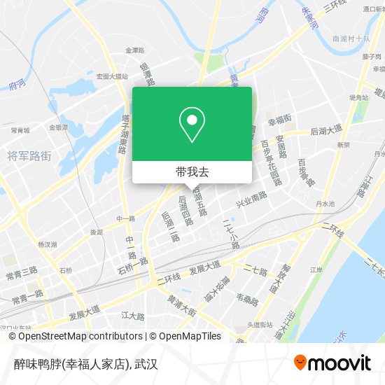 醉味鸭脖(幸福人家店)地图