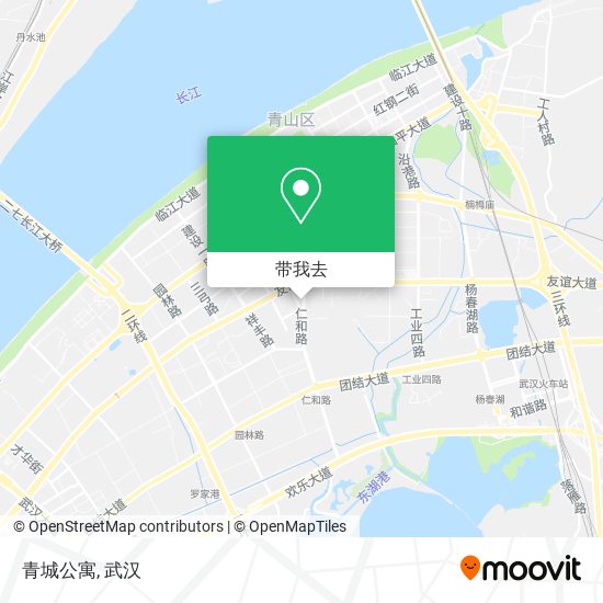 青城公寓地图