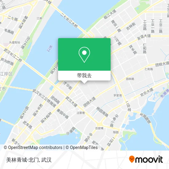 美林青城-北门地图
