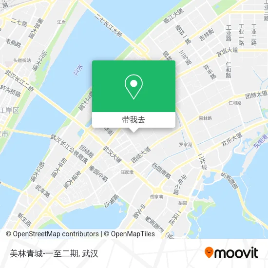 美林青城-一至二期地图
