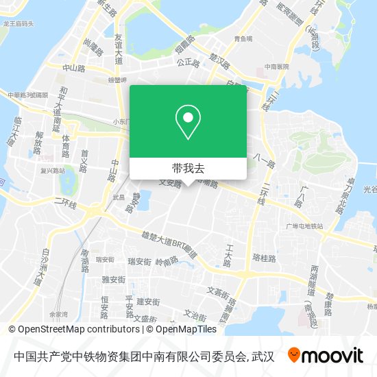 中国共产党中铁物资集团中南有限公司委员会地图
