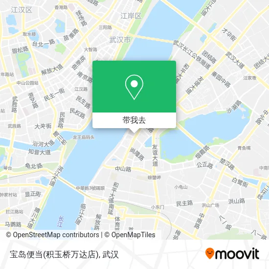 宝岛便当(积玉桥万达店)地图
