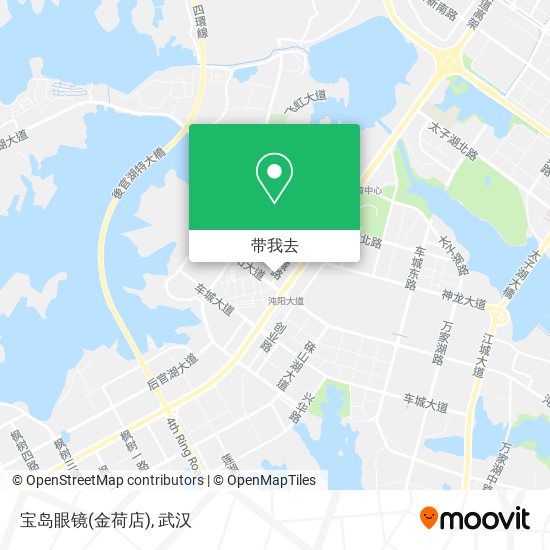 宝岛眼镜(金荷店)地图