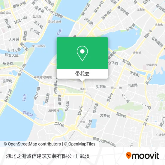 湖北龙洲诚信建筑安装有限公司地图