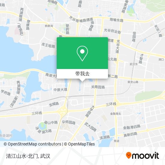 清江山水-北门地图