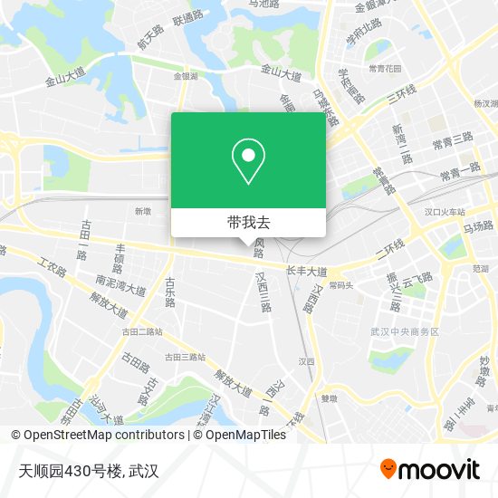 天顺园430号楼地图