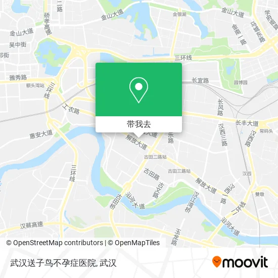 武汉送子鸟不孕症医院地图