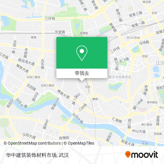 华中建筑装饰材料市场地图