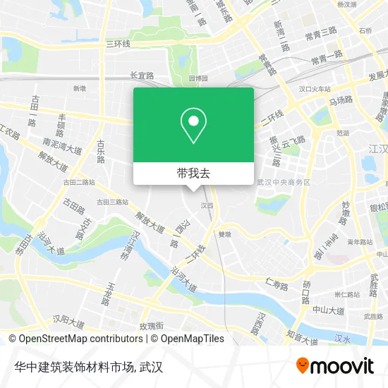 华中建筑装饰材料市场地图