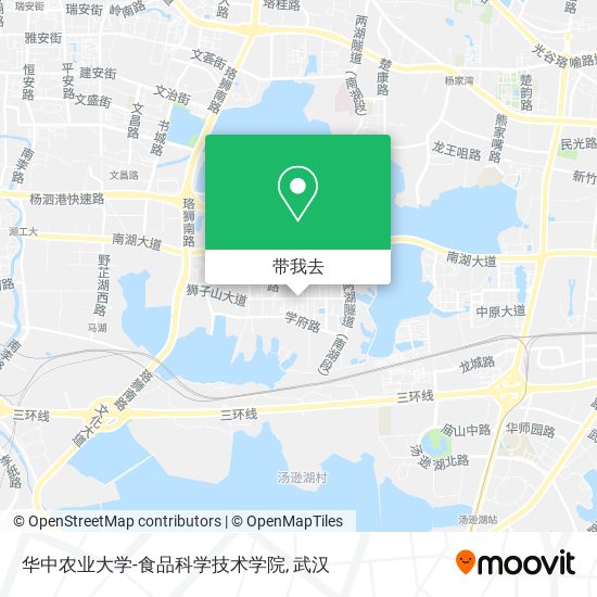 华中农业大学-食品科学技术学院地图