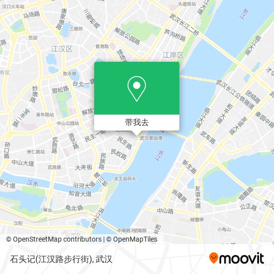 石头记(江汉路步行街)地图