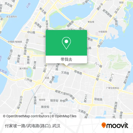 付家坡一路/武珞路(路口)地图