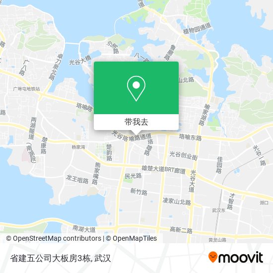 省建五公司大板房3栋地图