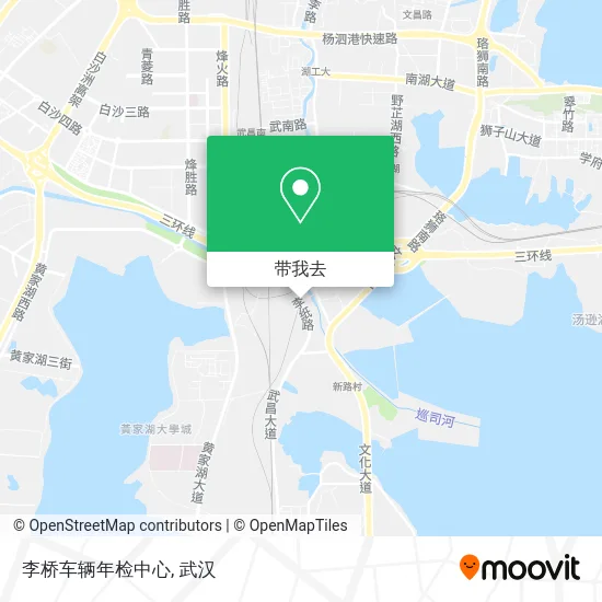 李桥车辆年检中心地图