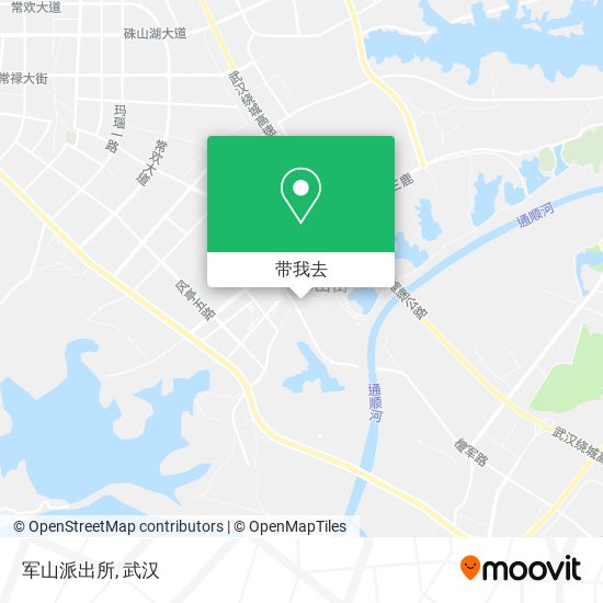 军山派出所地图