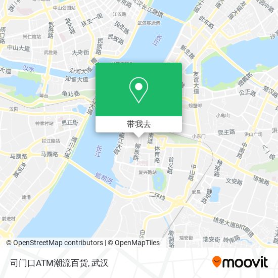 司门口ATM潮流百货地图