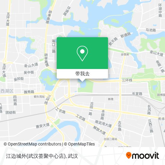 江边城外(武汉荟聚中心店)地图