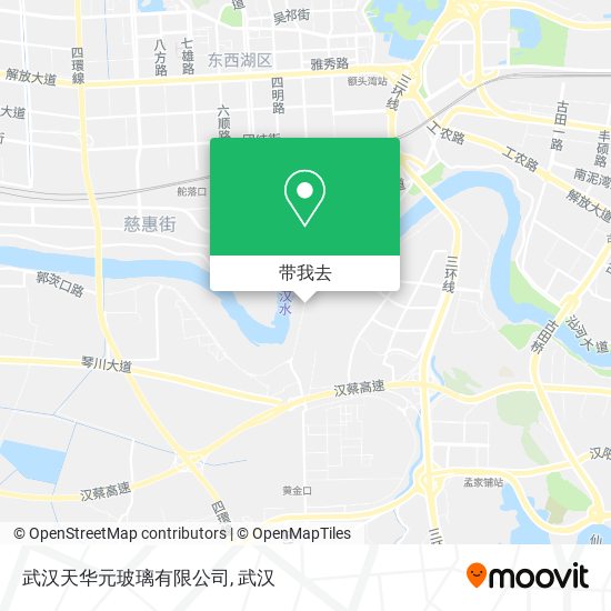 武汉天华元玻璃有限公司地图