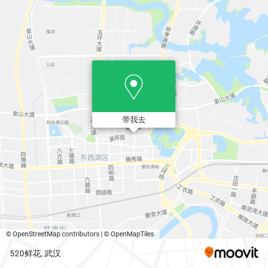 520鲜花地图
