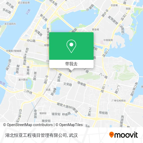 湖北恒亚工程项目管理有限公司地图