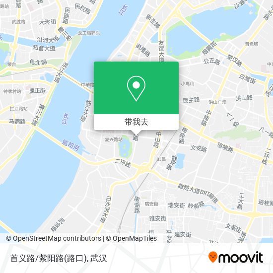 首义路/紫阳路(路口)地图