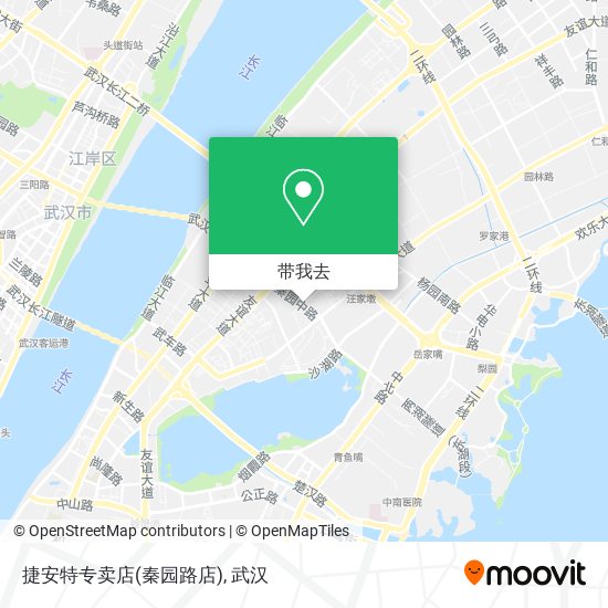 捷安特专卖店(秦园路店)地图