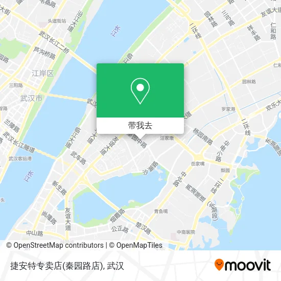 捷安特专卖店(秦园路店)地图