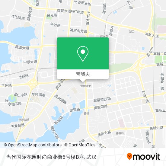 当代国际花园时尚商业街6号楼B座地图