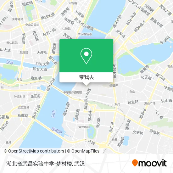 湖北省武昌实验中学-楚材楼地图