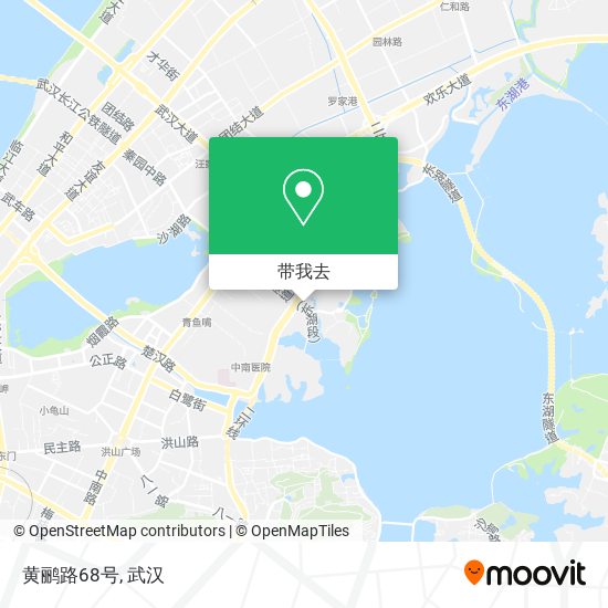 黄鹂路68号地图