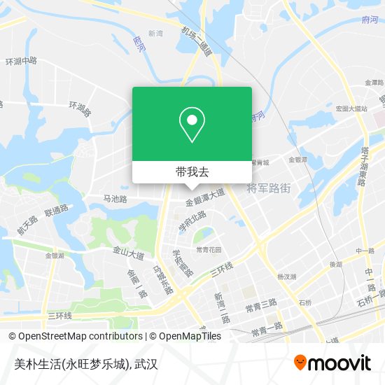美朴生活(永旺梦乐城)地图