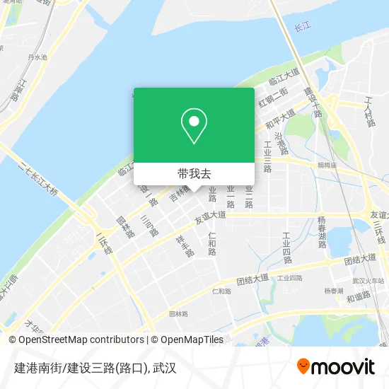 建港南街/建设三路(路口)地图