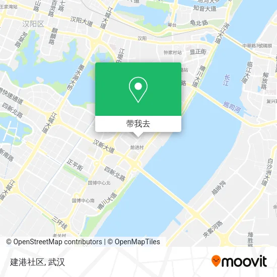 建港社区地图