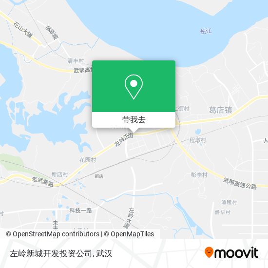左岭新城开发投资公司地图