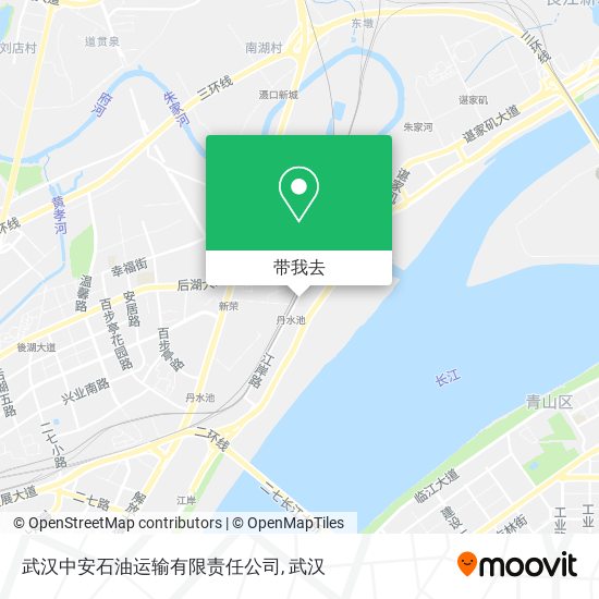 武汉中安石油运输有限责任公司地图